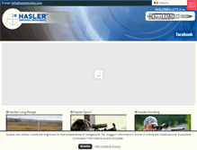 Tablet Screenshot of haslerbullets.com